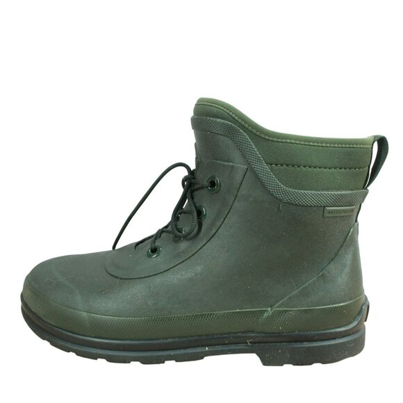 Original Muck Boot Company Rubber Lace-Up Mid Waterproof Boots Moss Size 10 - Picture 1 of 9